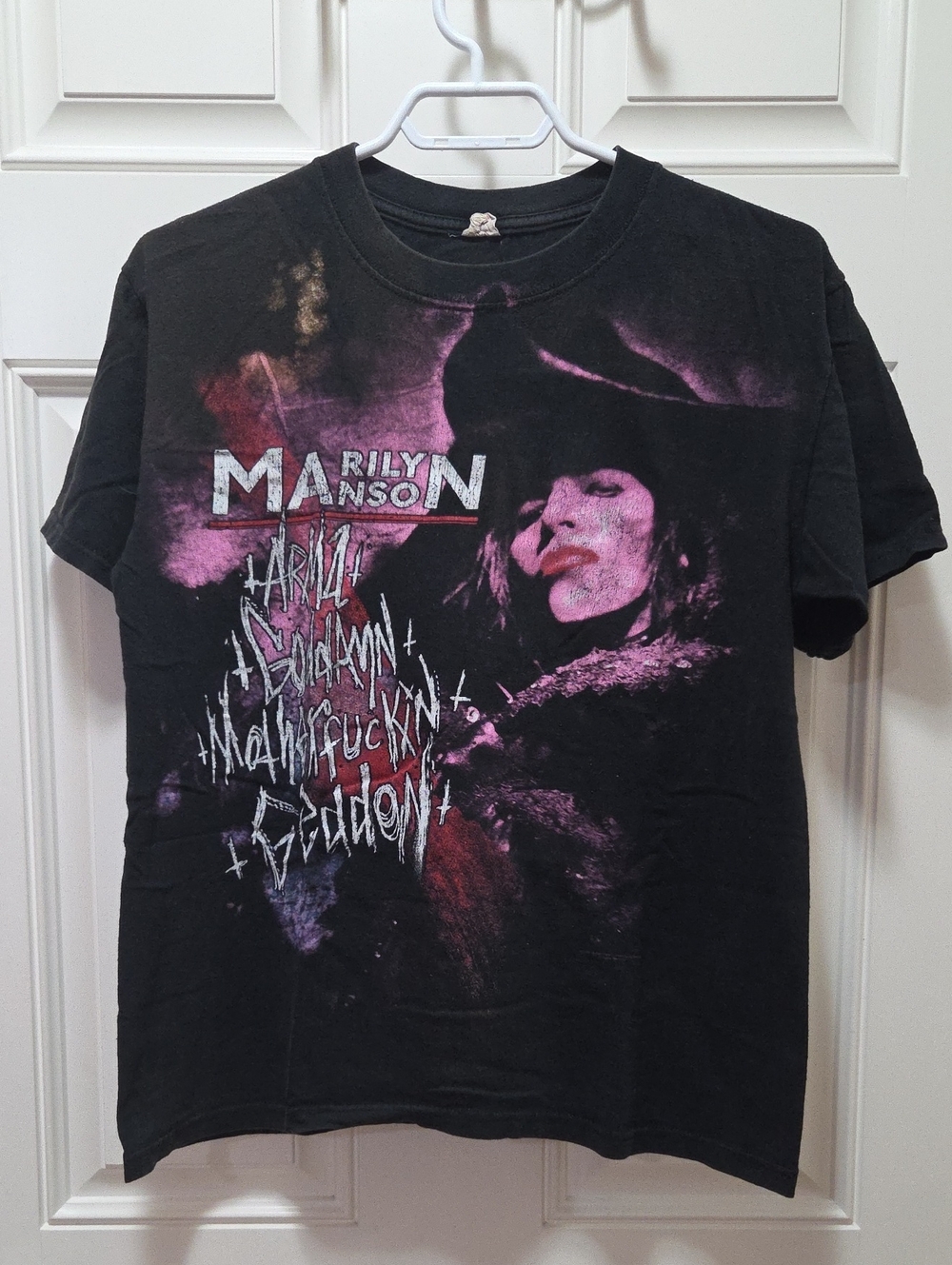 Marilyn Manson 2009 'We're From America' Graphic Band Tee